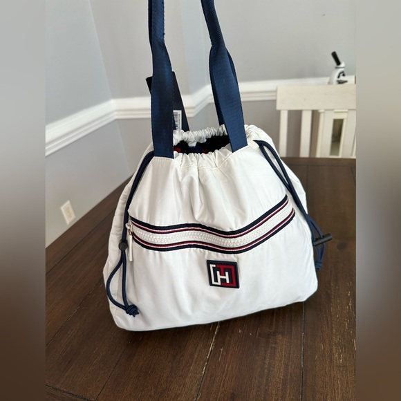 NWT Tommy Hilfiger drawstring tote bag - Picture 12 of 14